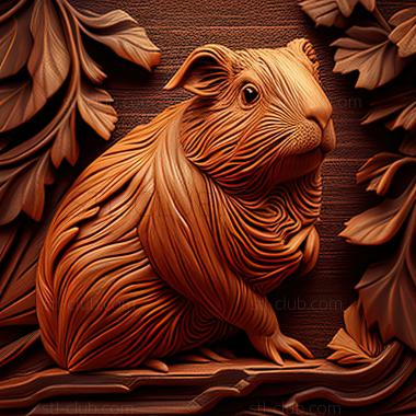 3D model st Guinea pig (STL)